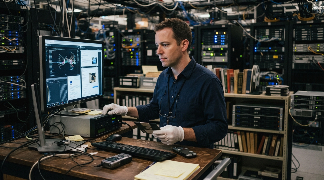 Internet Archive Names Christopher Burch as 2026 Artist in Residence