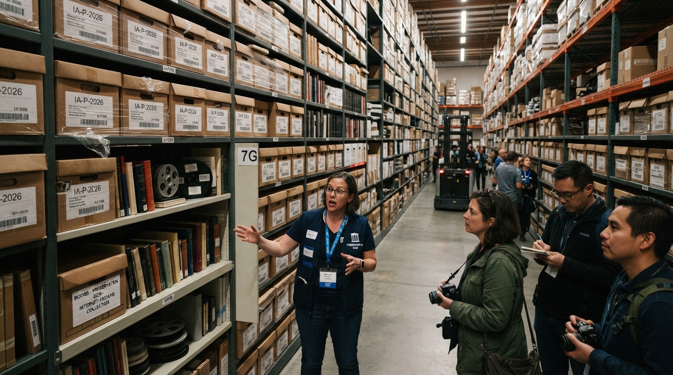 Internet Archive Hosts 'Doors Open 2026' to Showcase Its Behind-the-Scenes Physical Archive